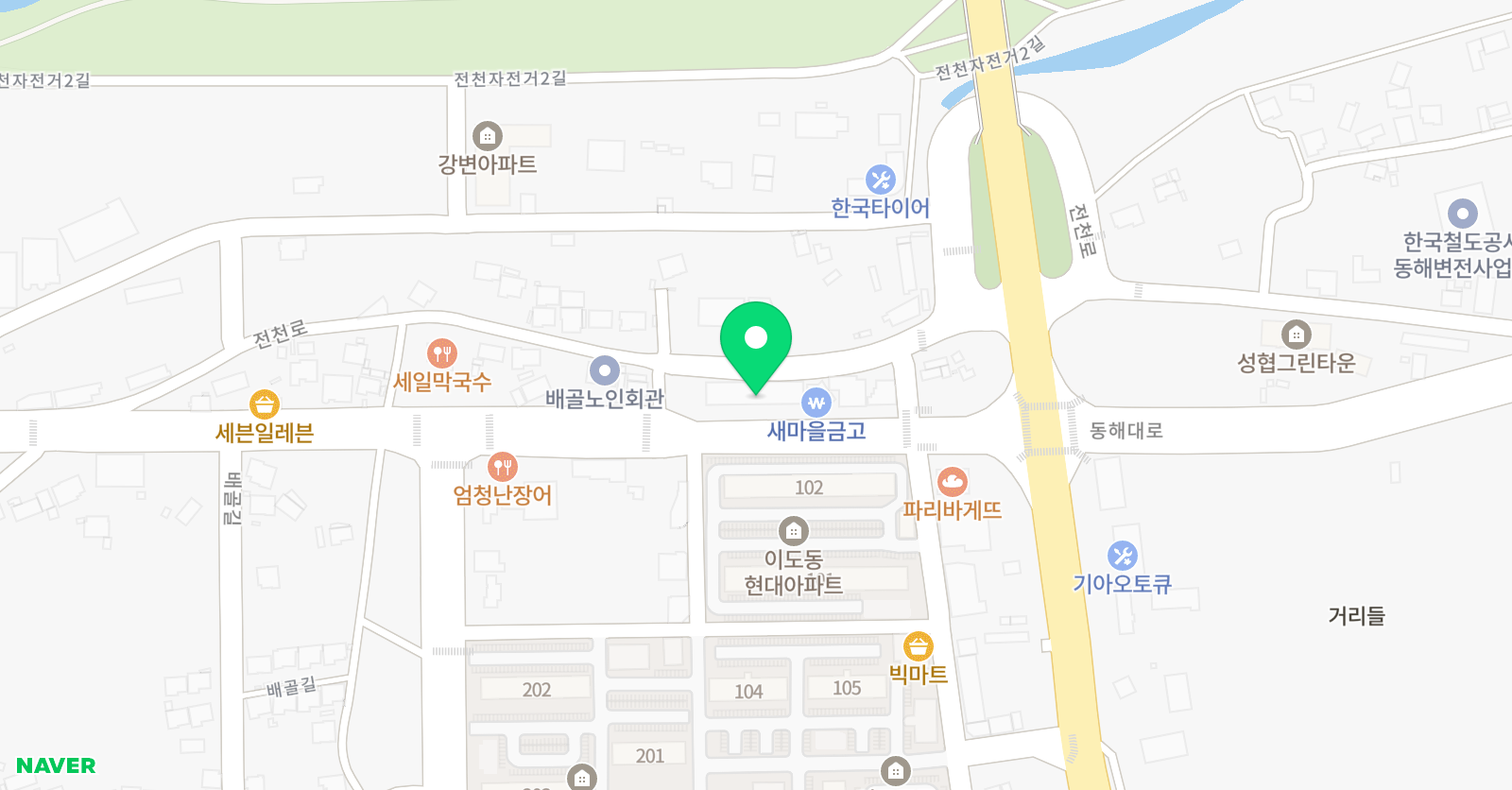 판다 영수학원 위치