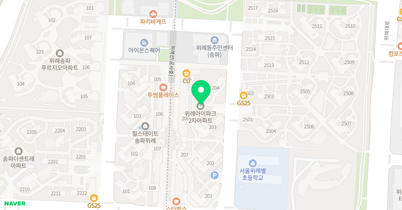 에끌라드 피아노 위치
