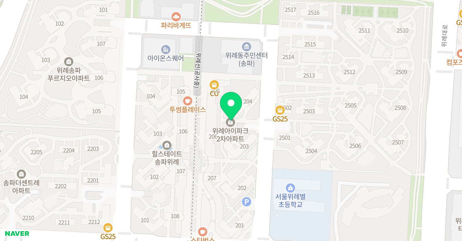분트쿤스트슐레 미술학원 위례 위치