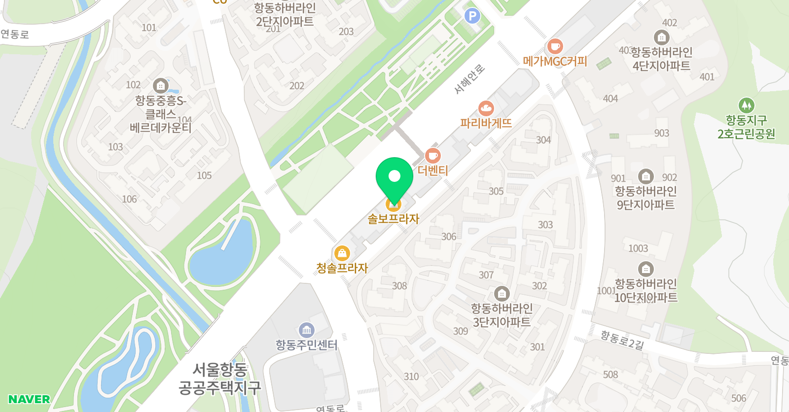 소리야 음악학원 위치