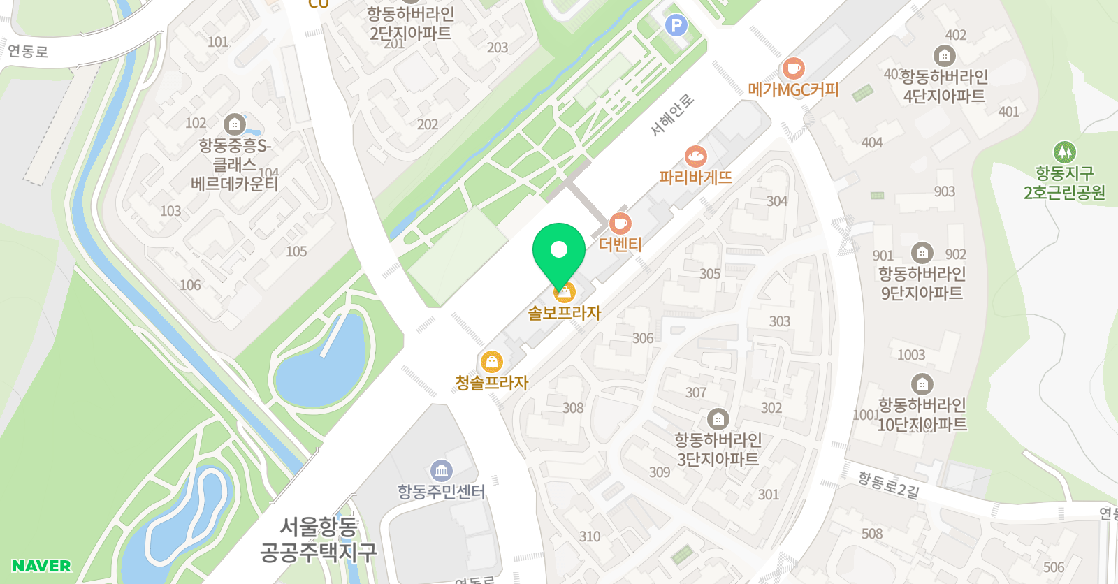 EiE 고려대 어학원 구로항동캠퍼스 위치