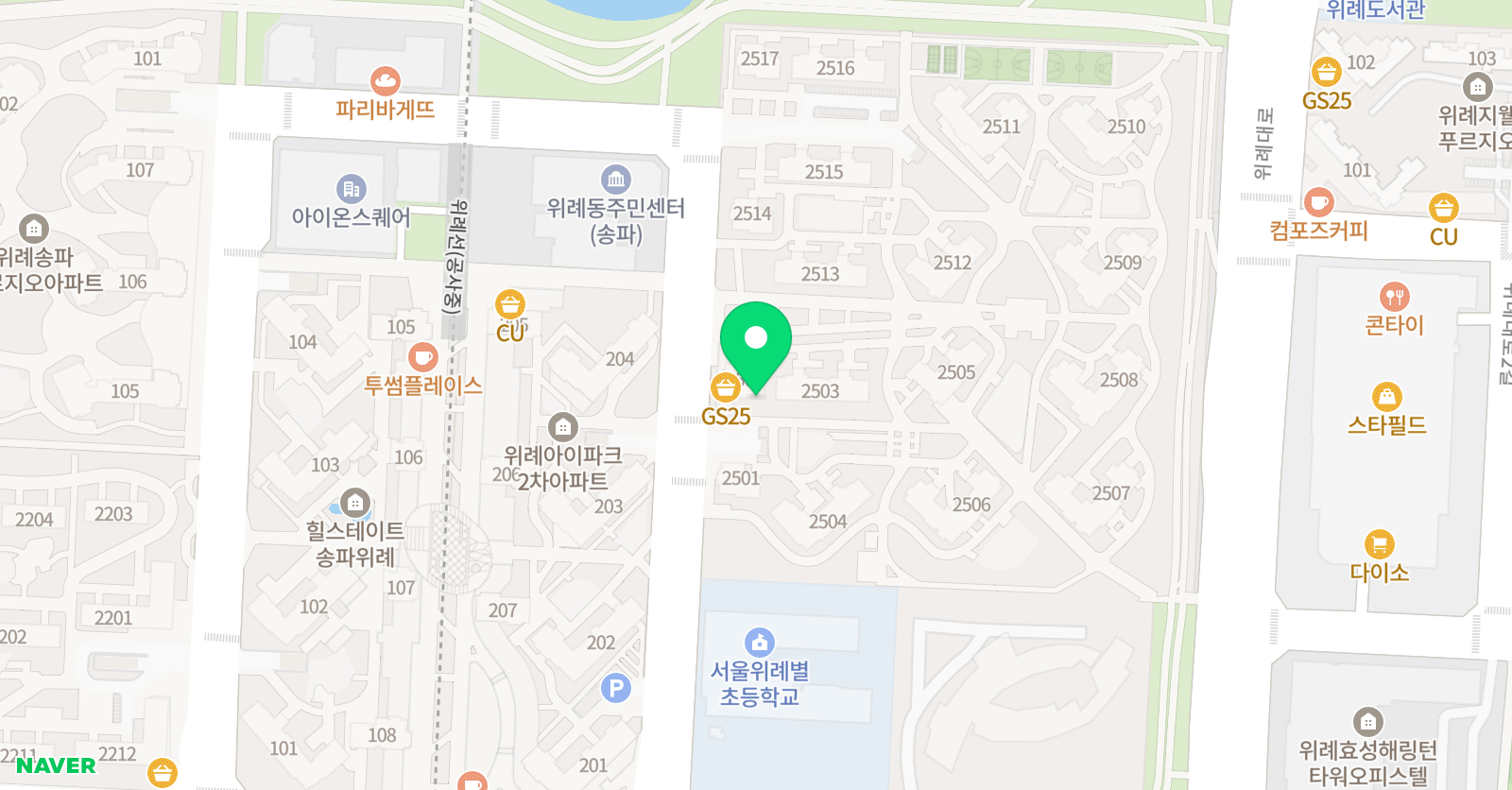 놀작마이아트 해피아트앳홈 위치