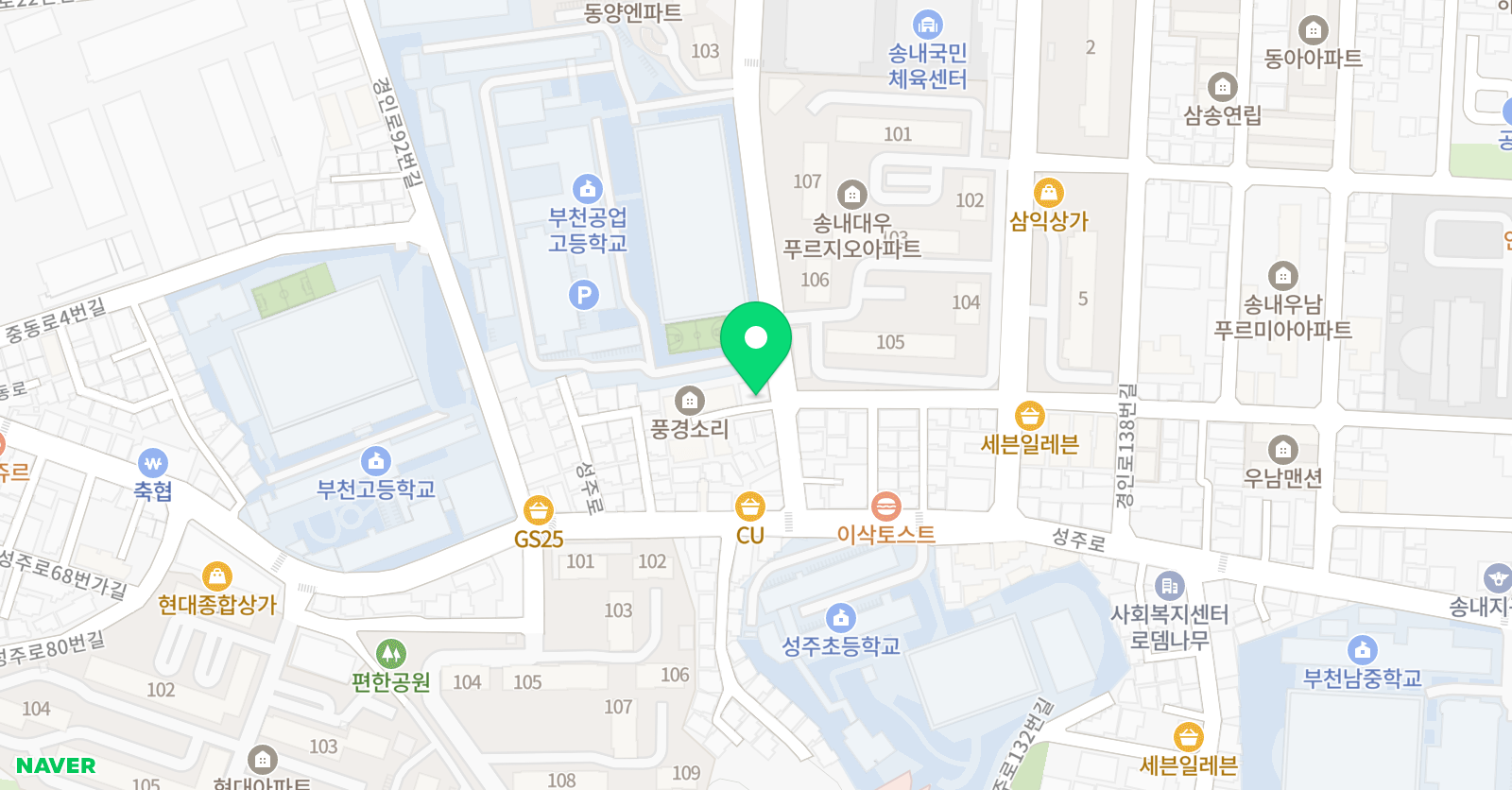 리드인 독서논술 성주점 위치