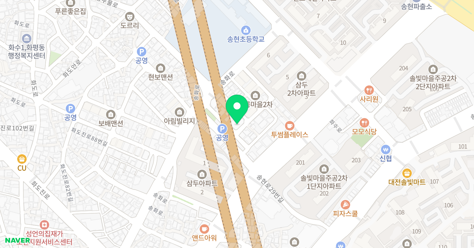 파머스 학원 동인천2관 위치