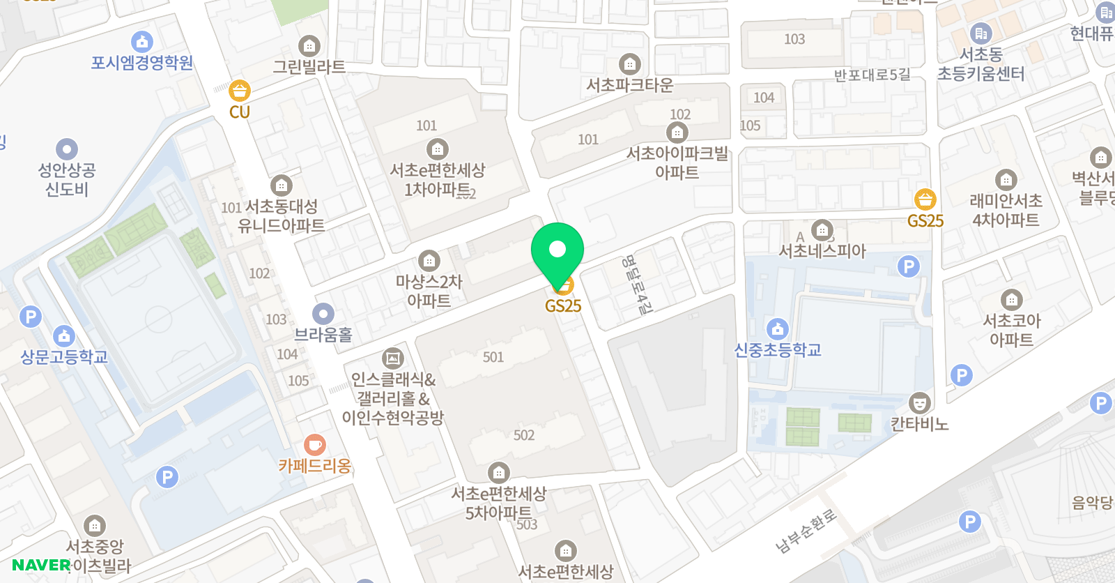 러빈아트 미술교습소 위치