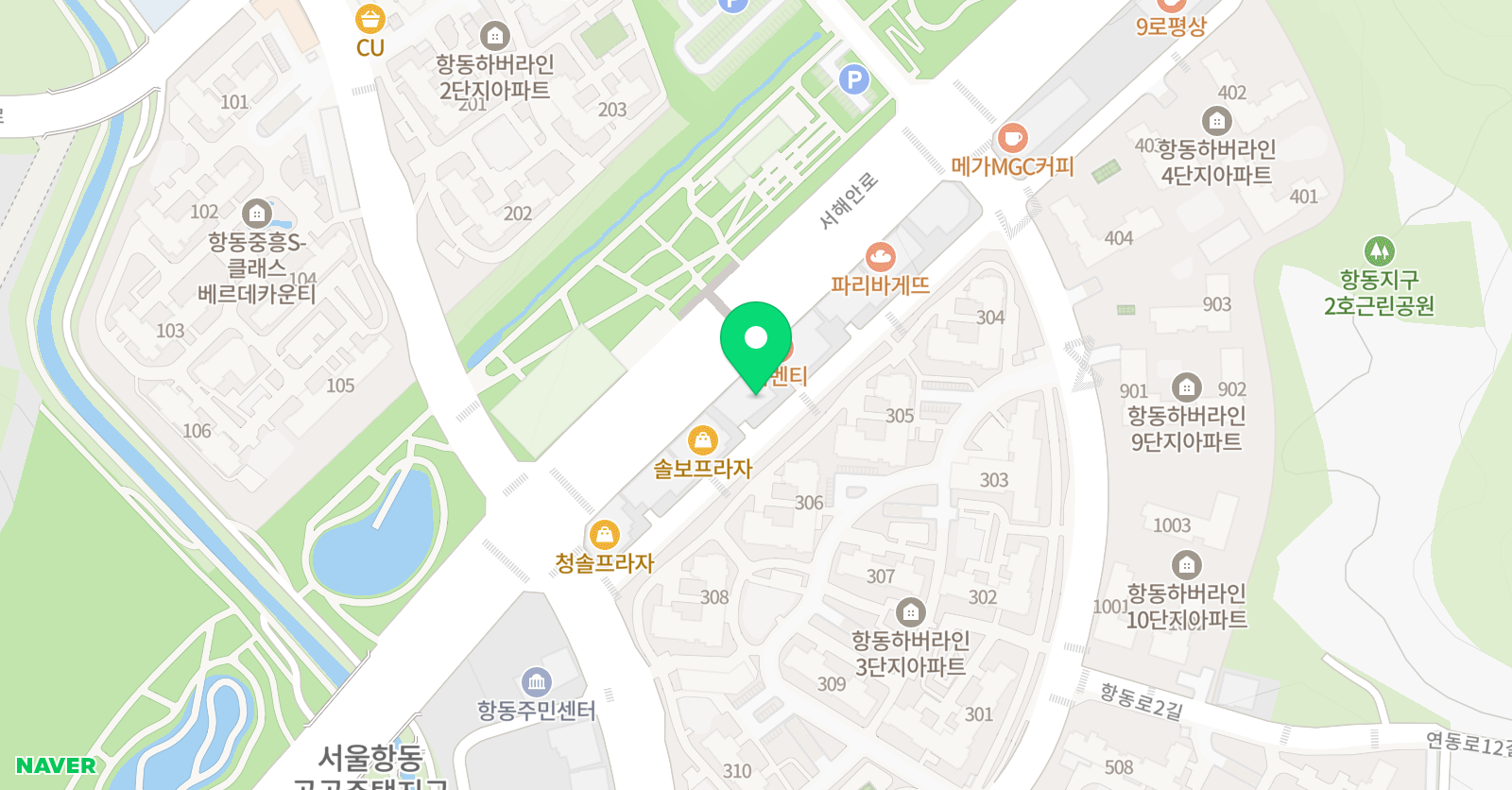 현대힐스피아노음악교습소 위치