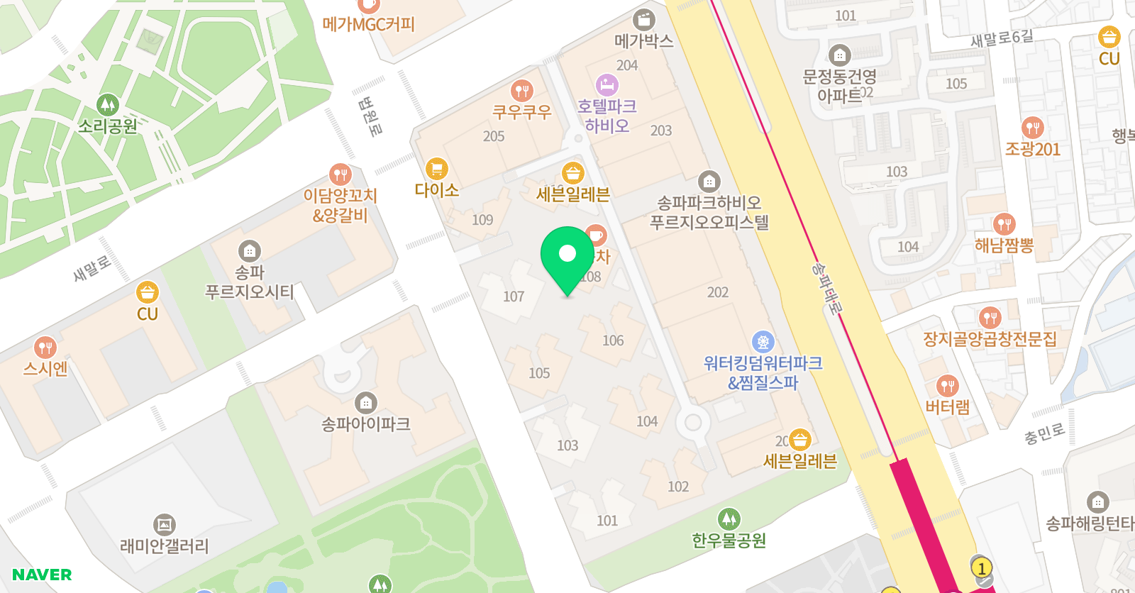 레나 수학 위치