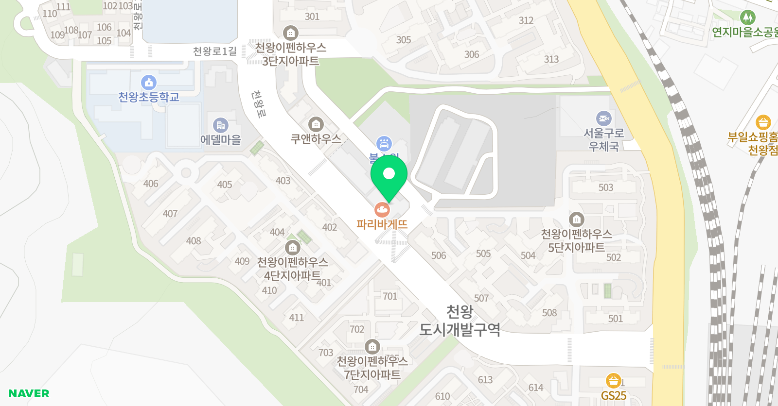 상아탑 학원 위치
