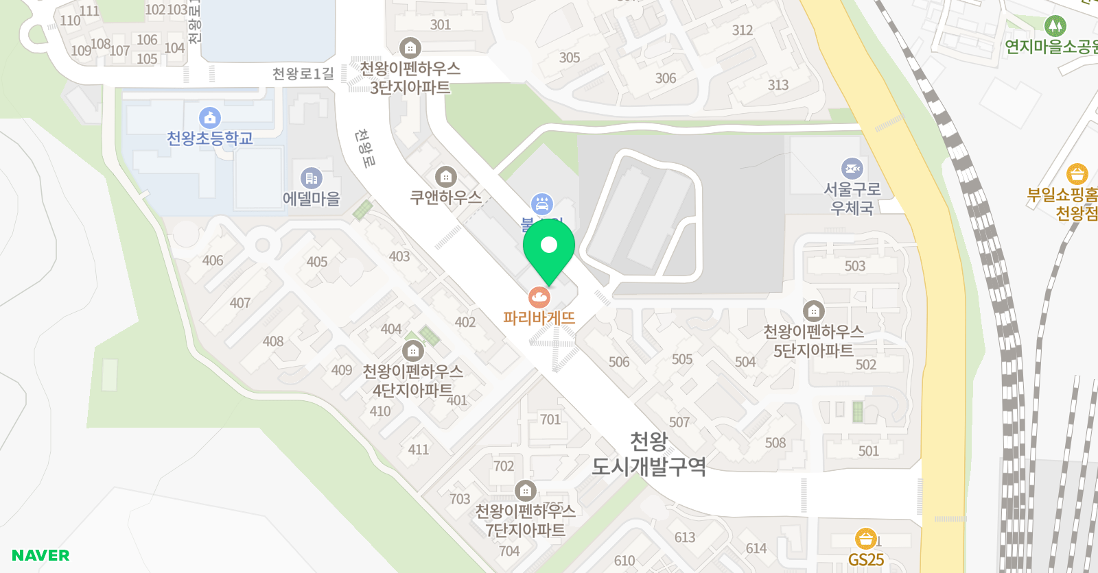 꿈을키우는아이들 미술학원 위치