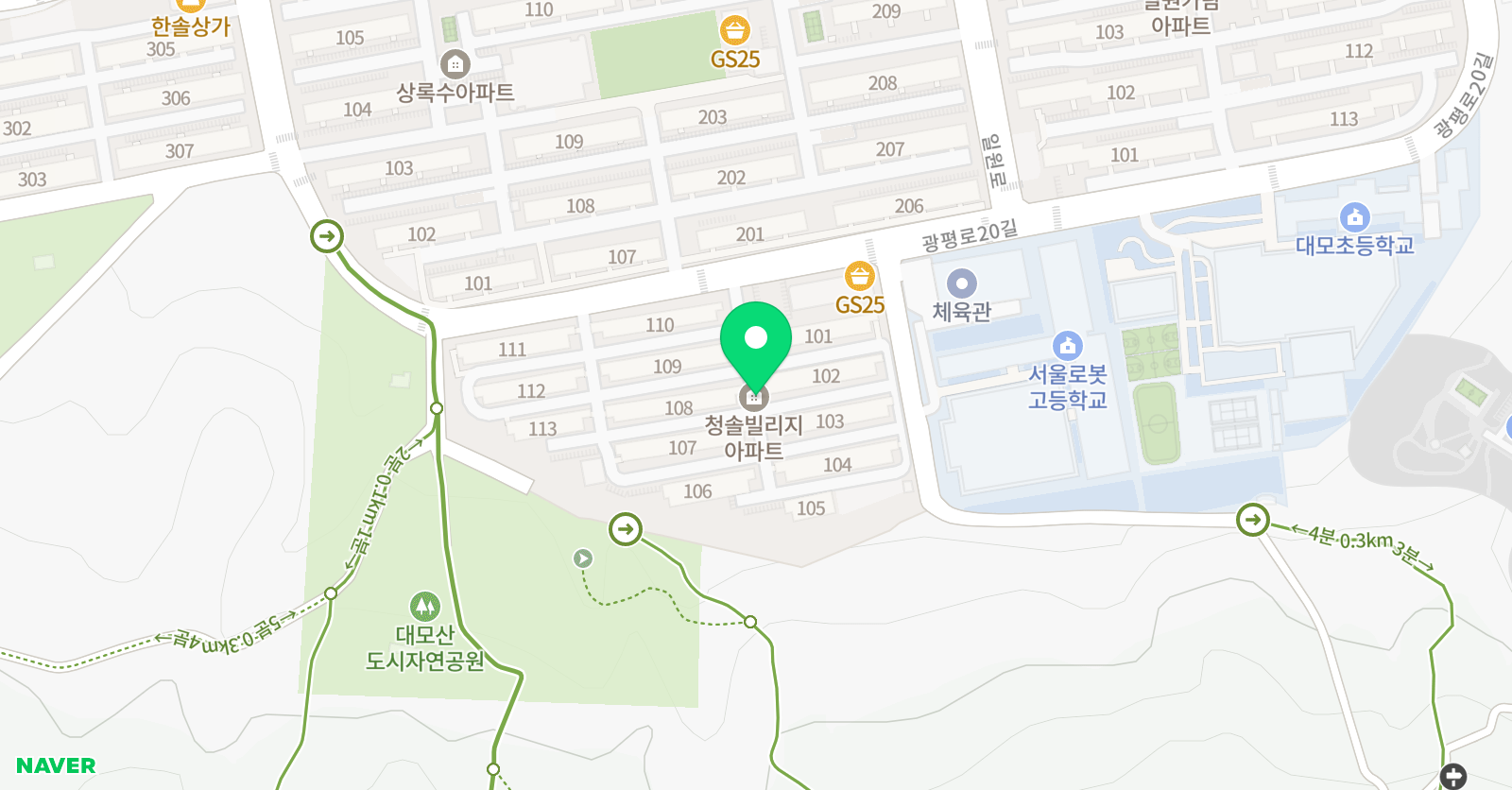 해봄음악학원 위치