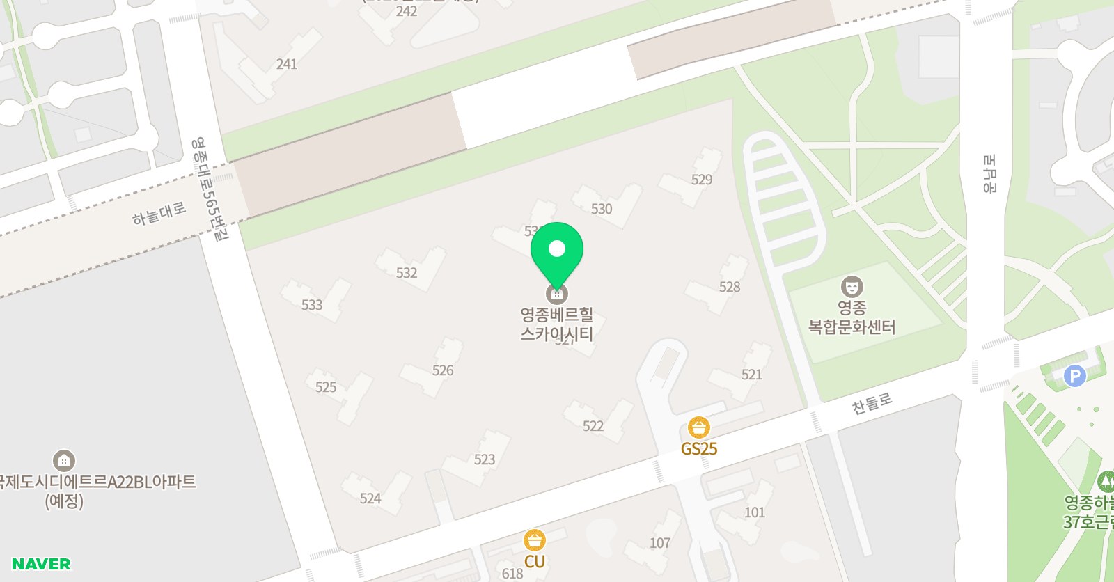 스마트해법수학 인천영종베르힐점 위치