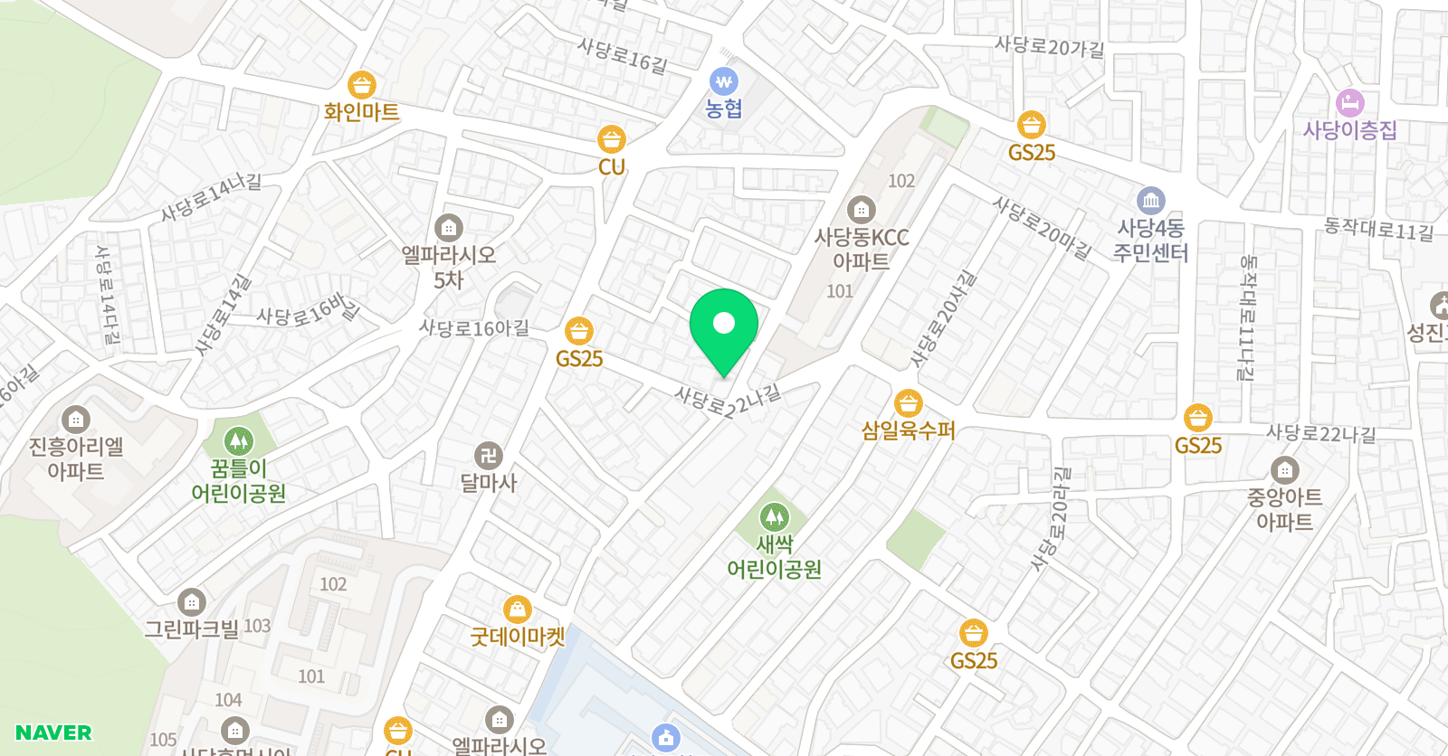 오선생 수학교습소 위치