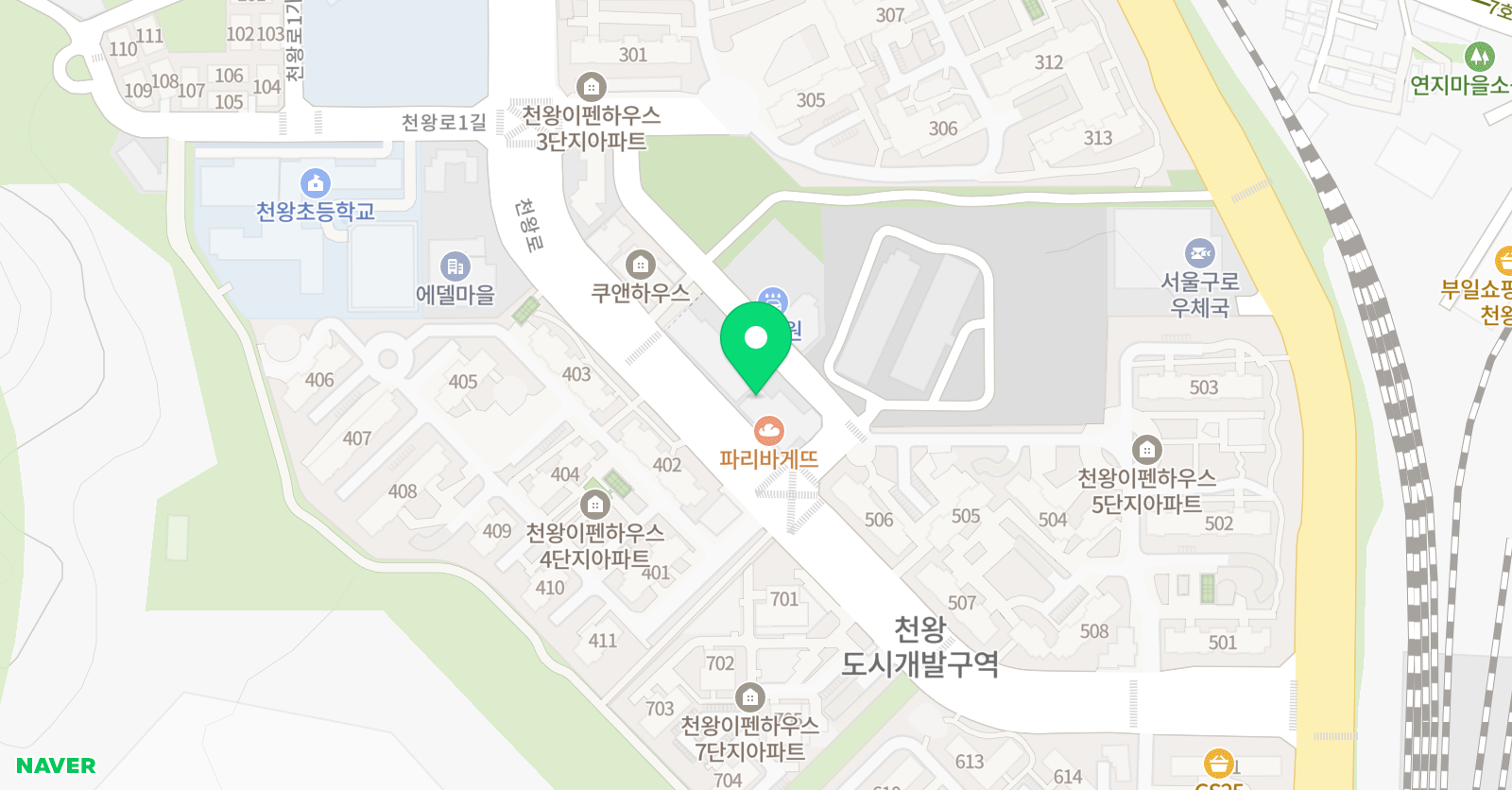 매쓰인 수학학원 위치