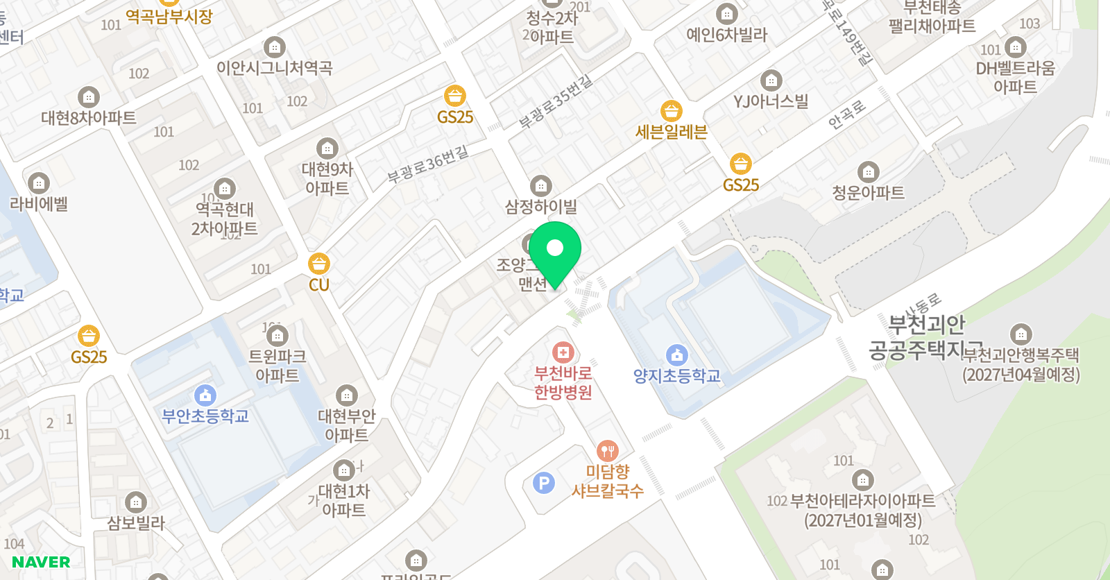 JS에듀 위치