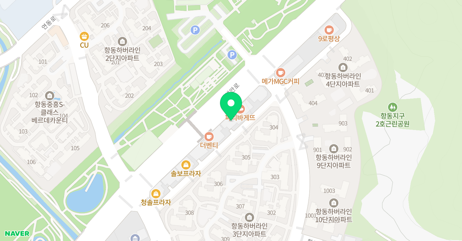 국가대표태권클래스 점퍼즈줄넘기클럽 위치
