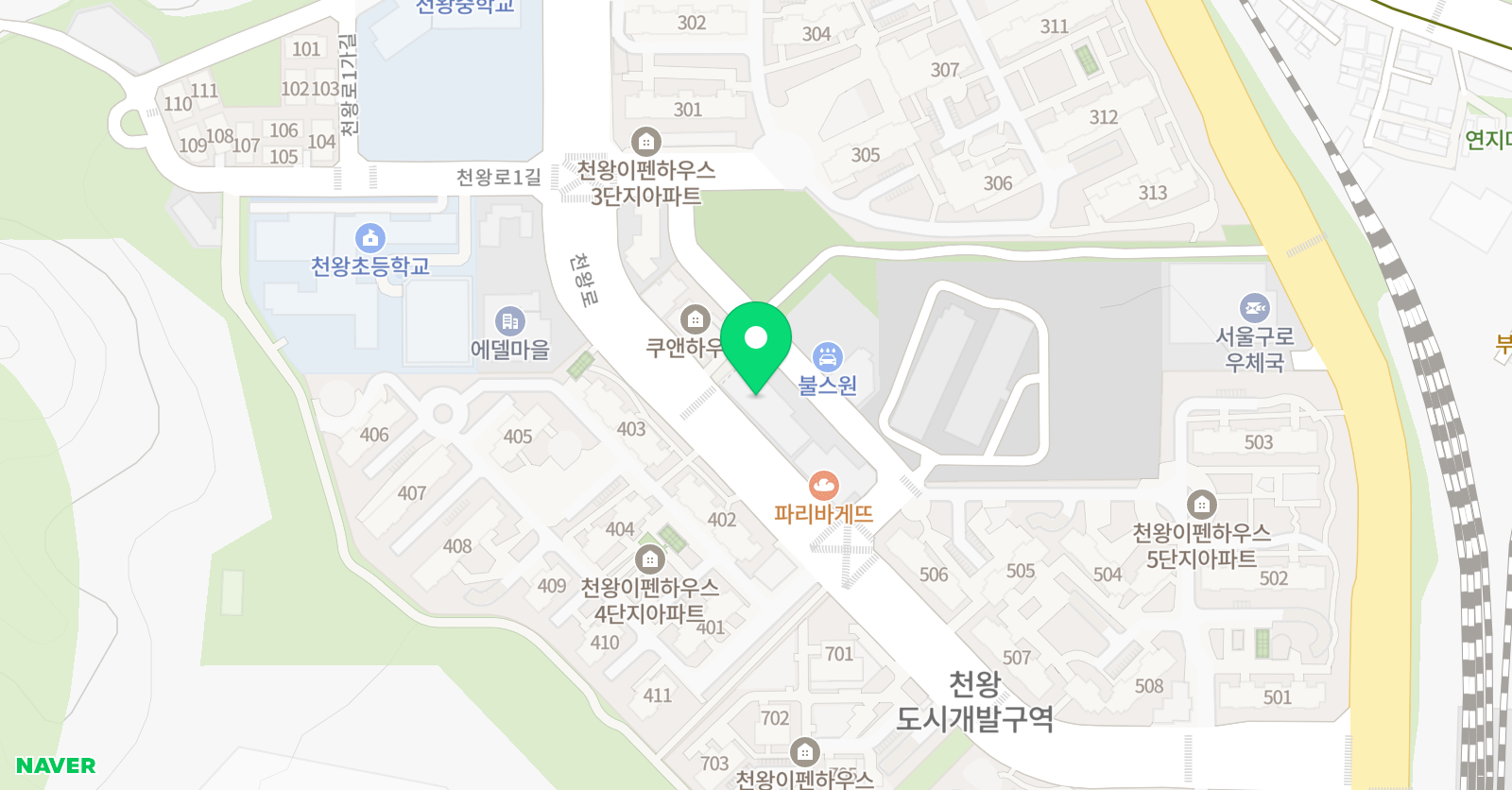 이엠에듀 학원 위치