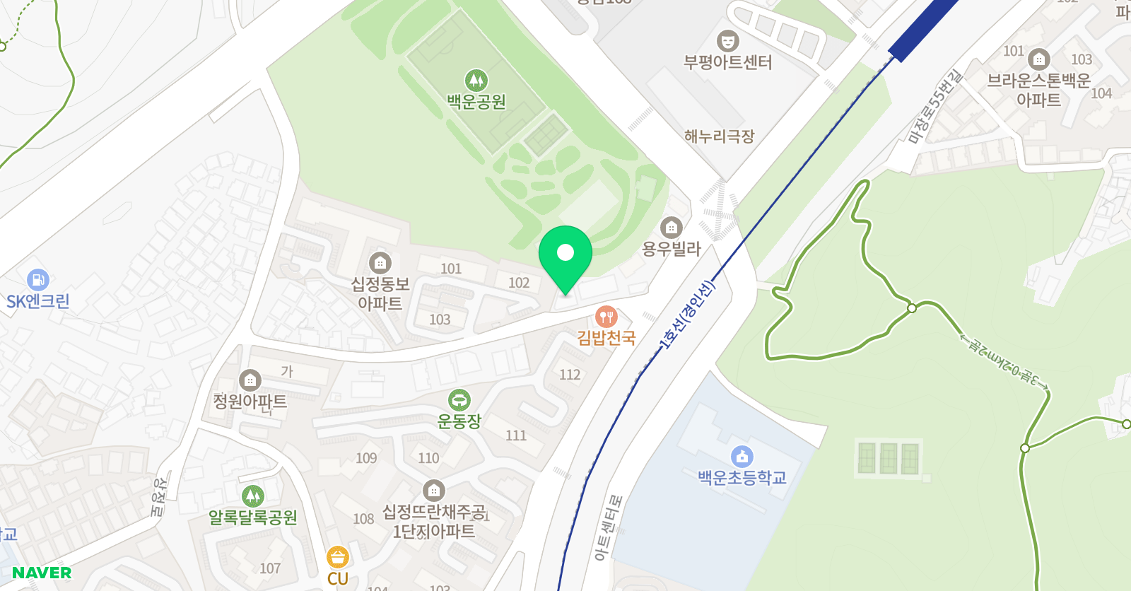 탑클래스 학원 위치