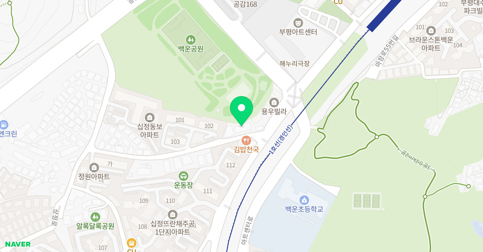 플레이그라운드 학원 위치