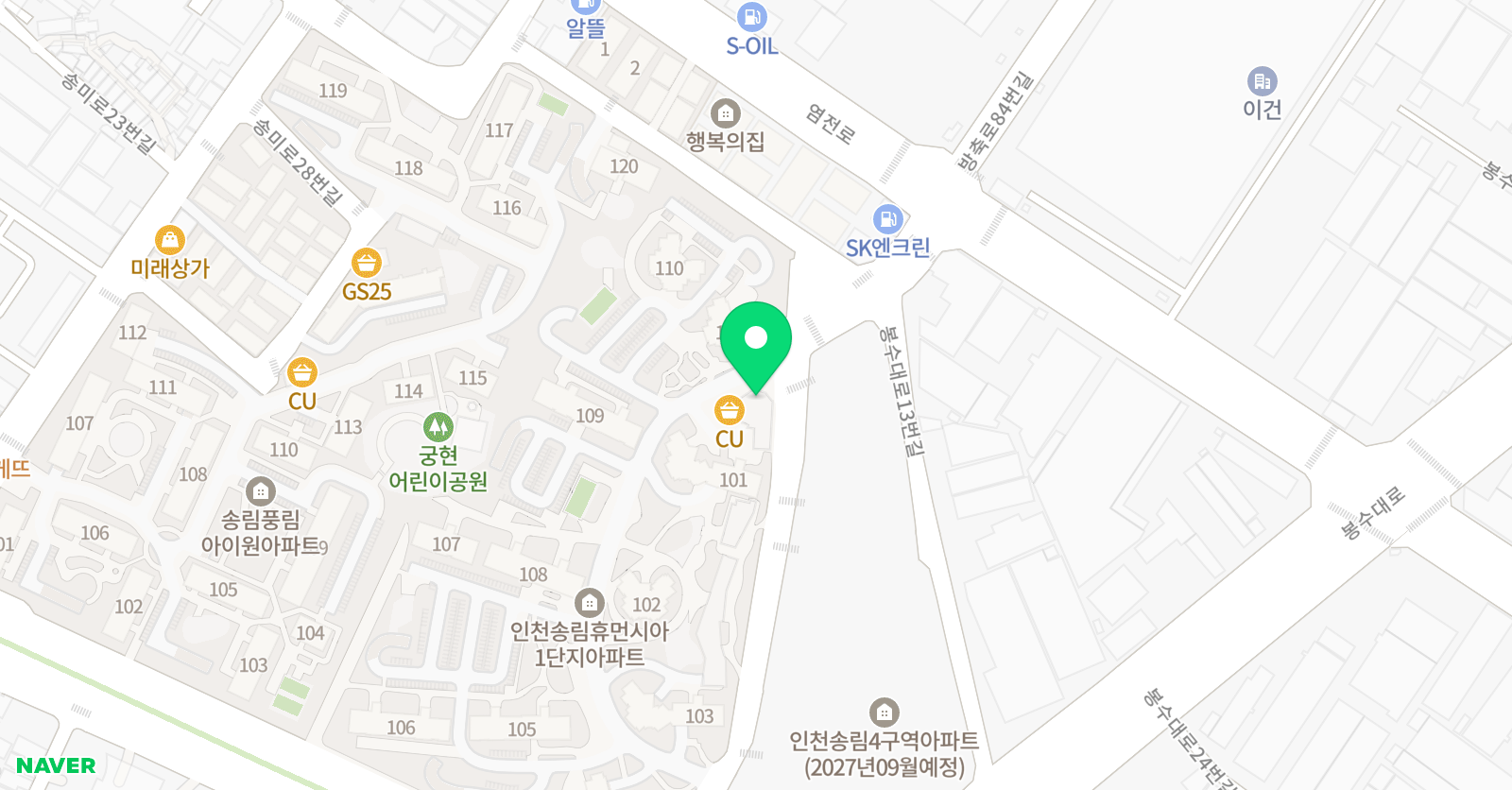 칸타빌레 음악학원 위치