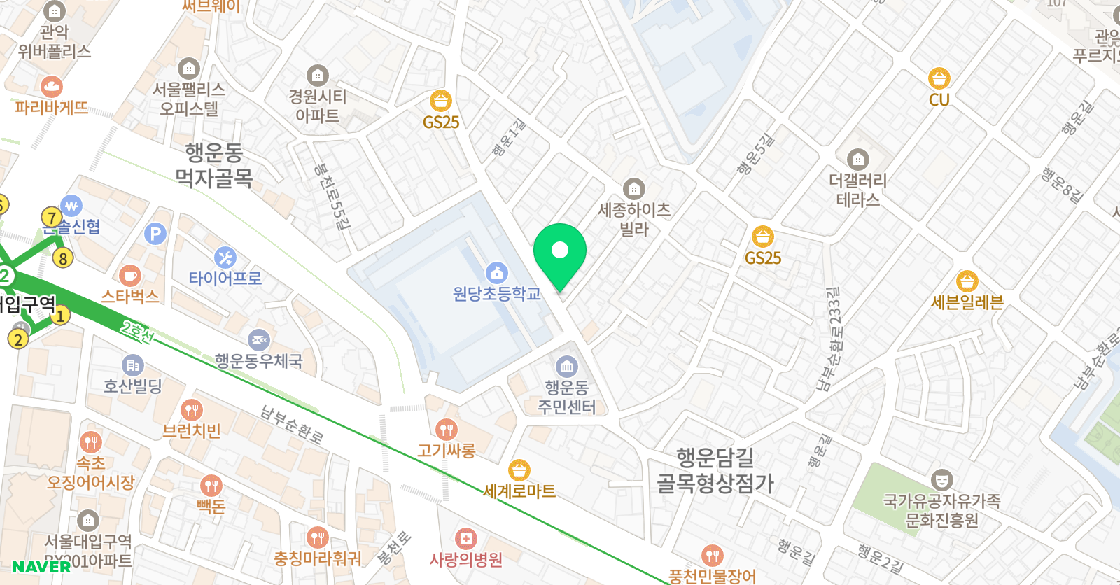 MSS 수학교실 위치