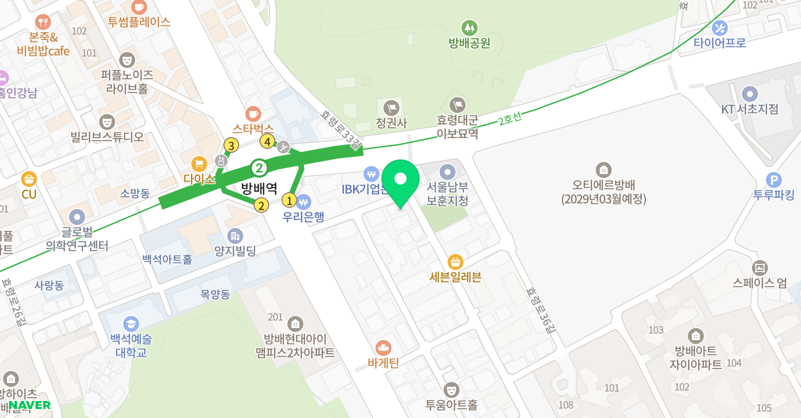 스튜디오온 가야금해금 위치