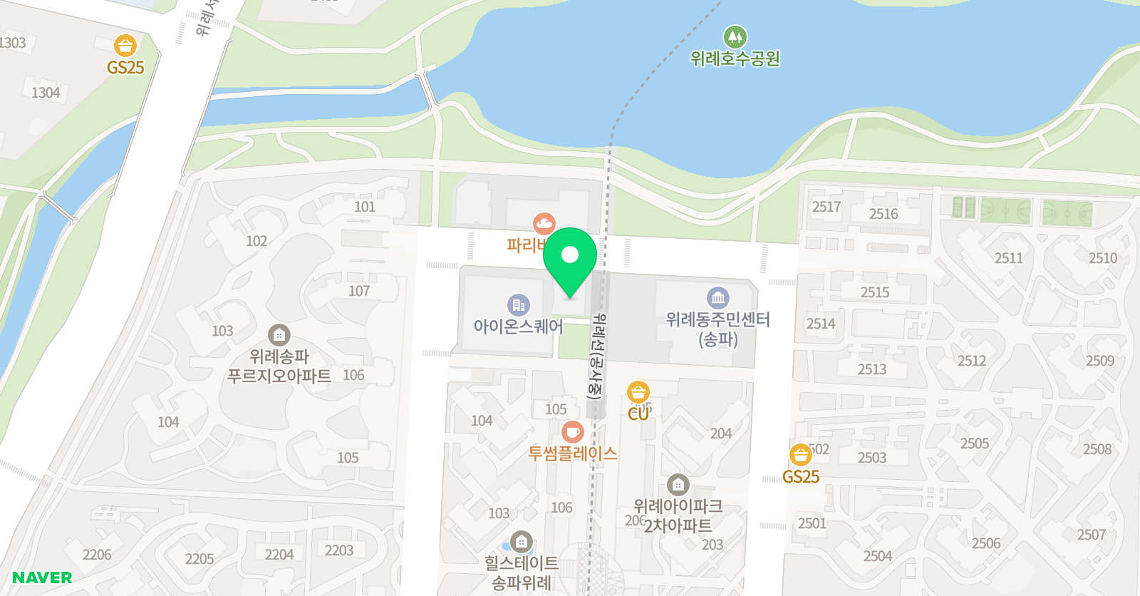 이화라스칼라 발레학원 위치
