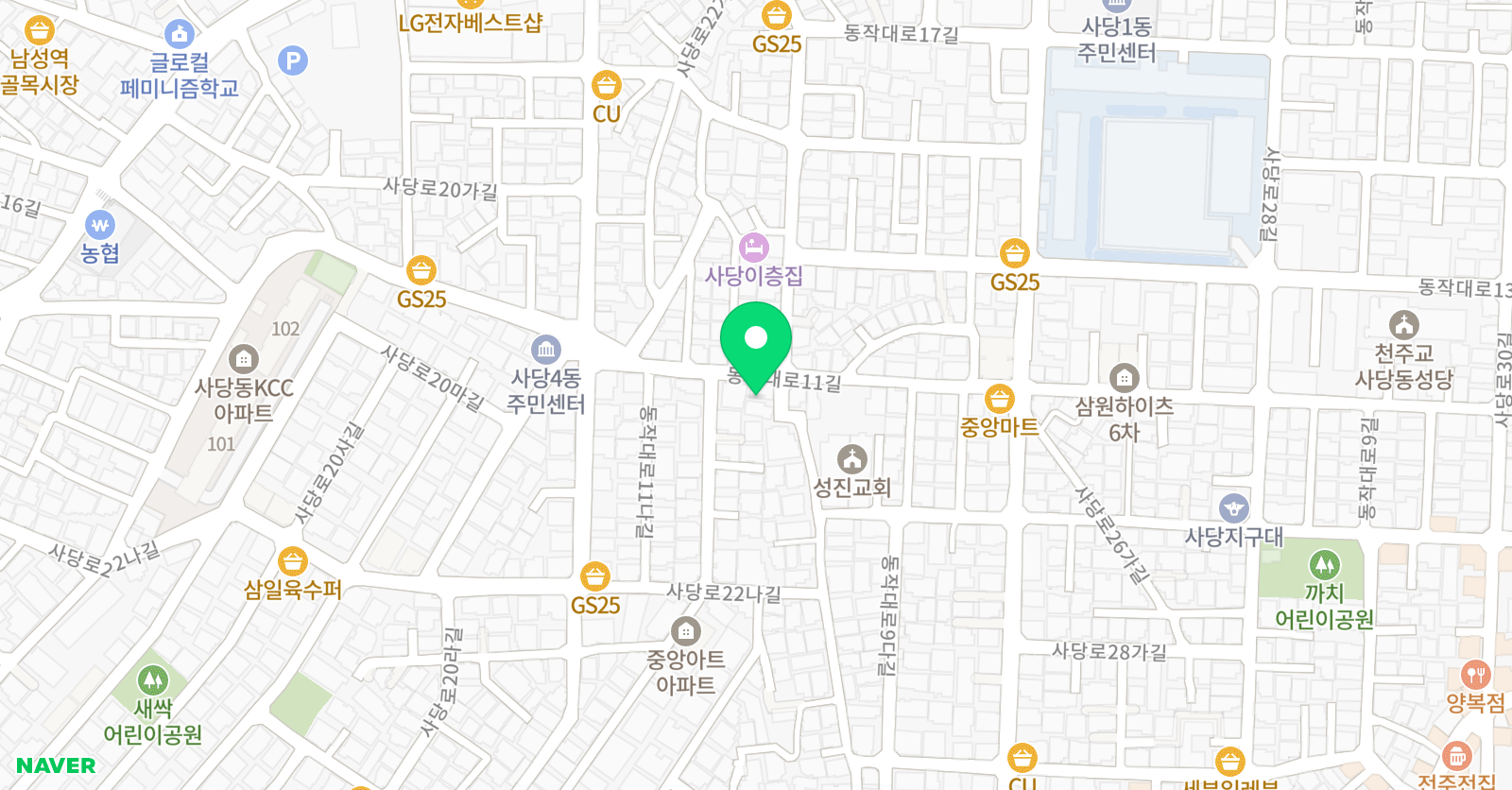 이에스티 영어교습소 위치