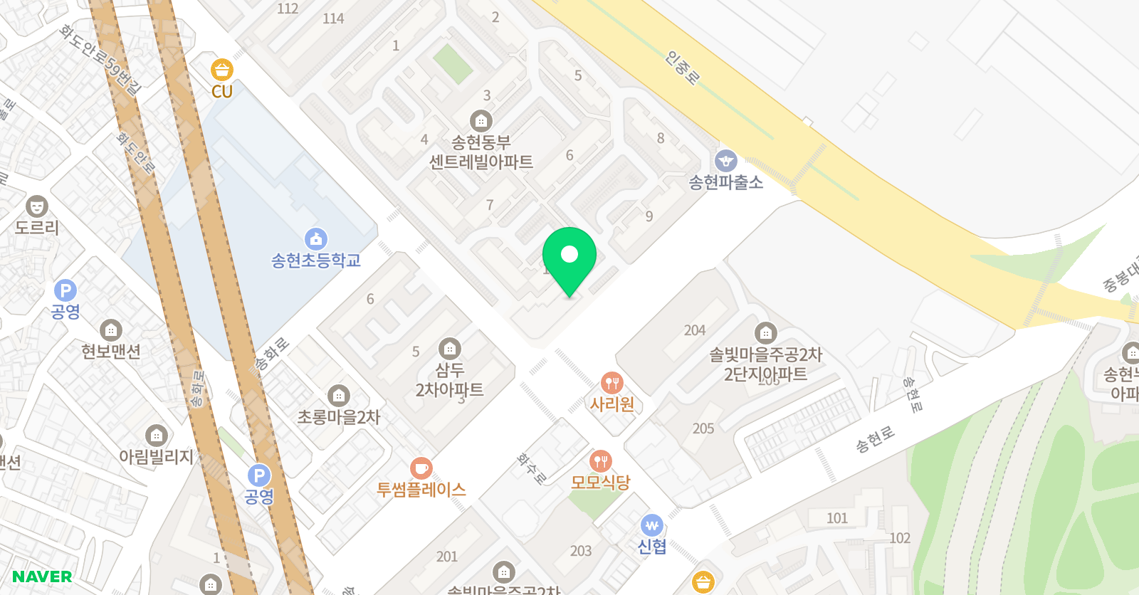 오르다 학원 위치