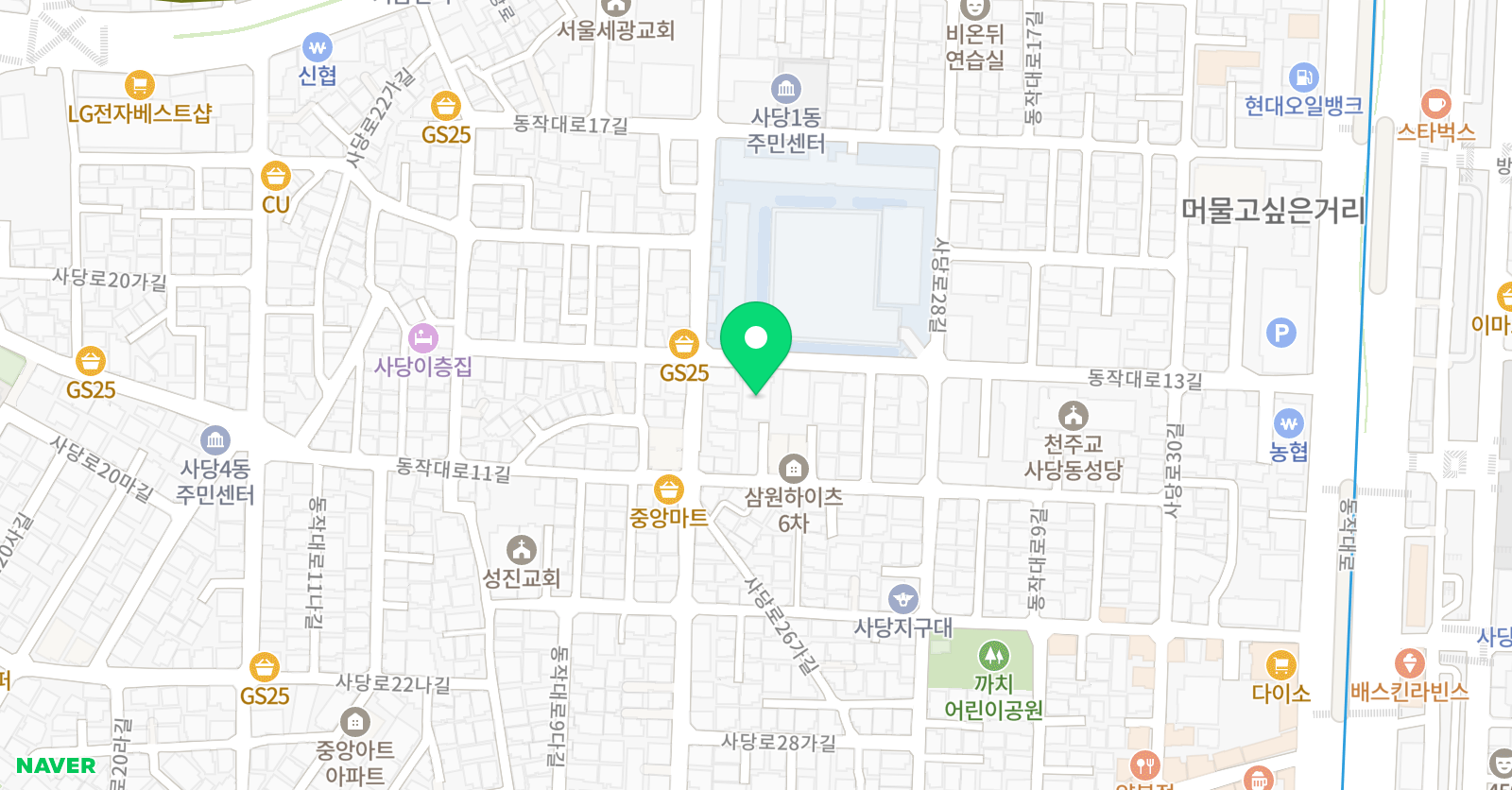 오르비스 수학과학전문학원 위치