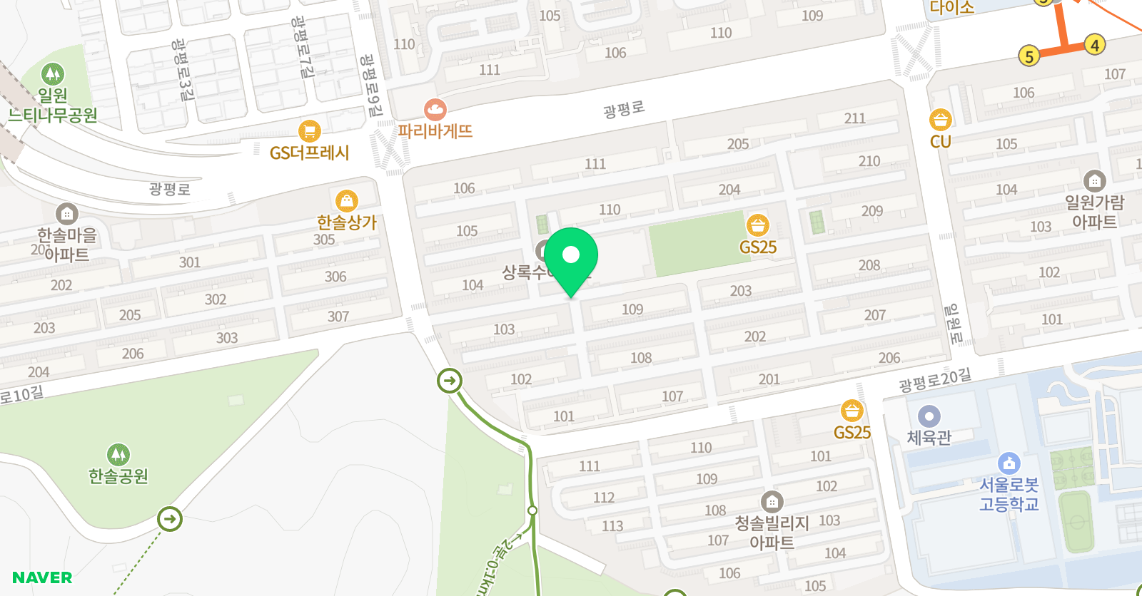 3030영어 강남일원러닝센터 위치