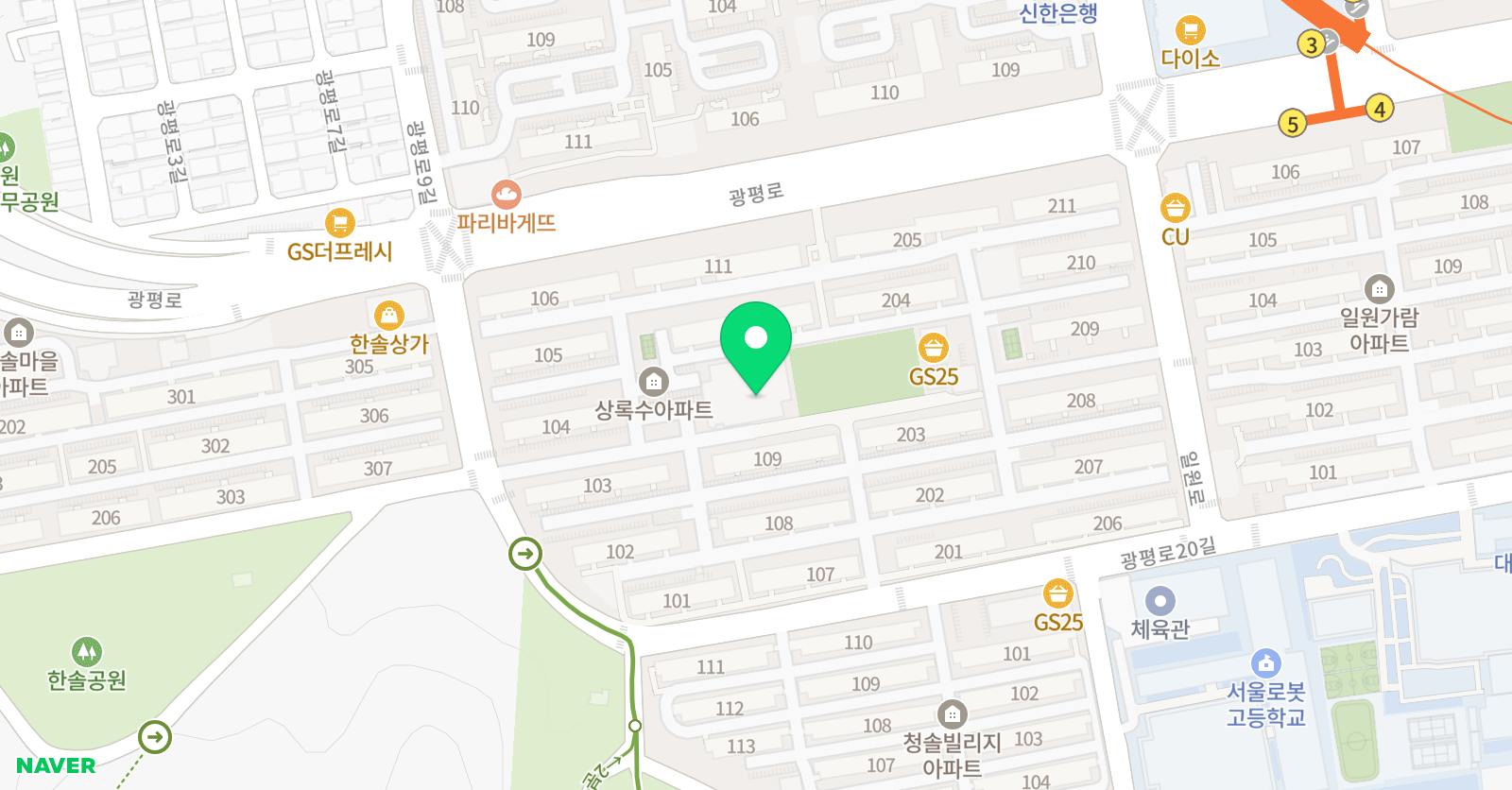 위너 영어 위치