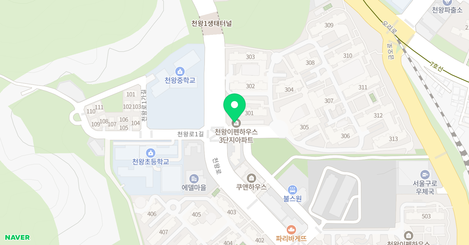 이화꿈 피아노 위치