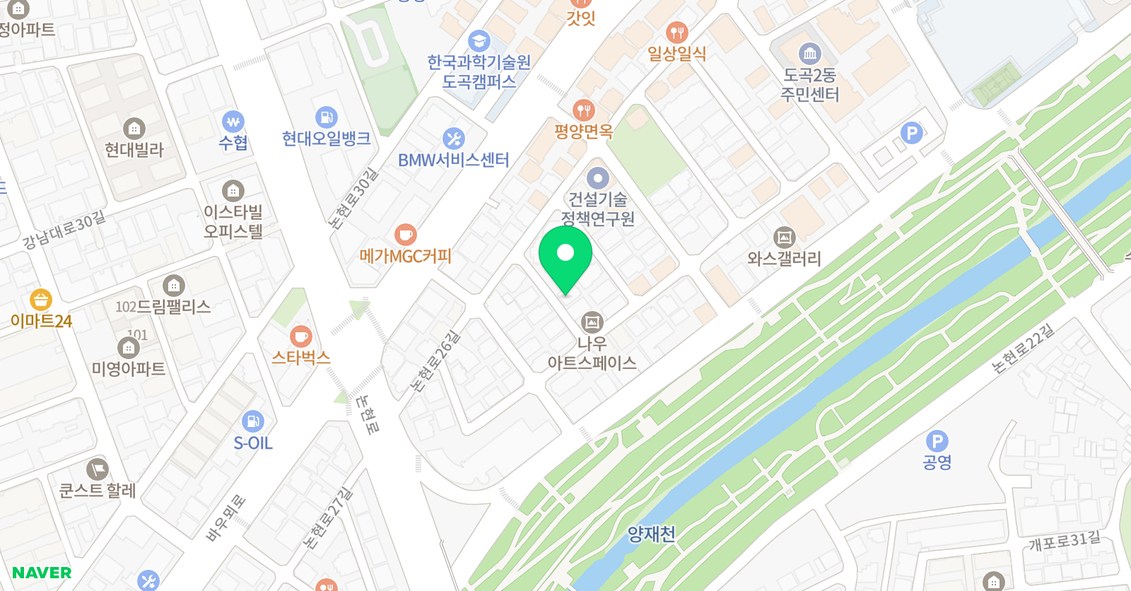 언어산책 위치