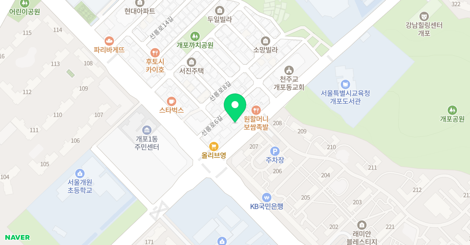 리틀쇼팽 음악학원 위치