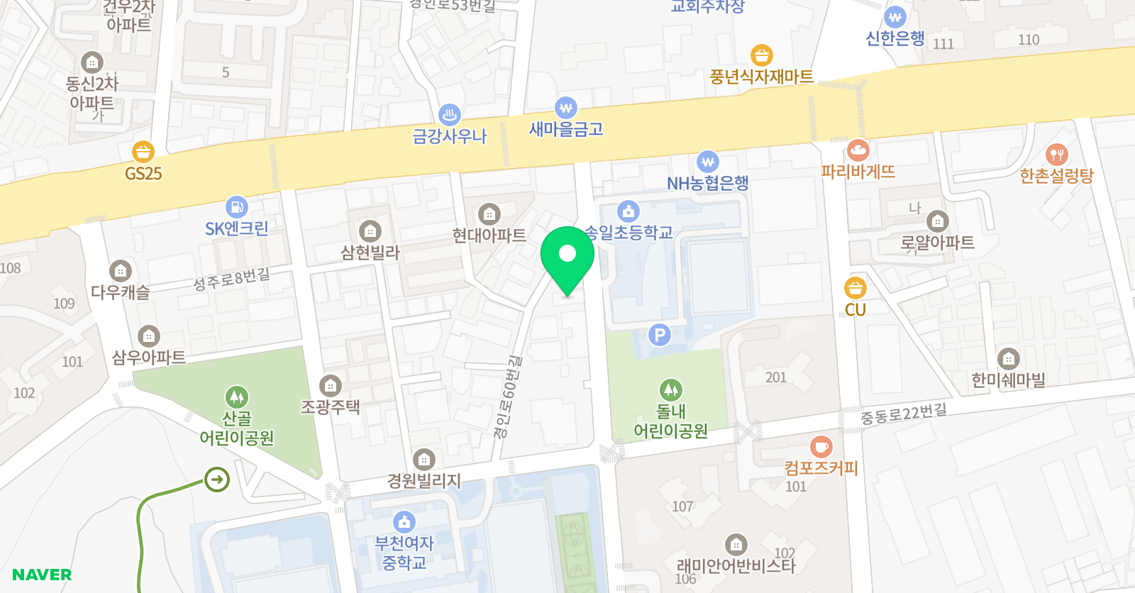 시아피아노 음악학원 위치