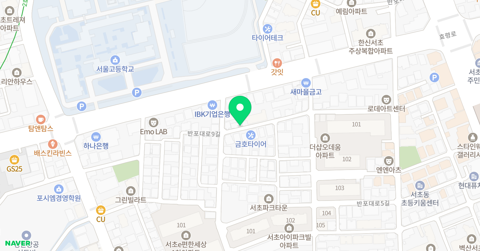 띵쿡 위치