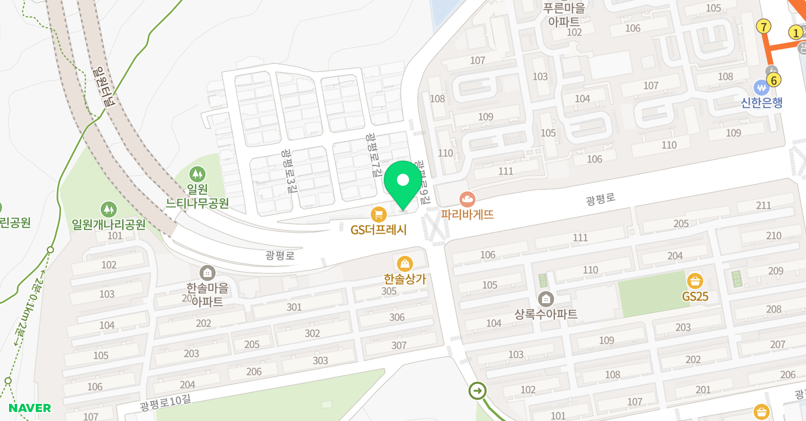 무한도전 수학과학학원 위치