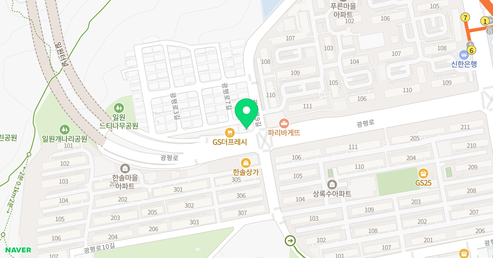 유소년 축구교실 위치