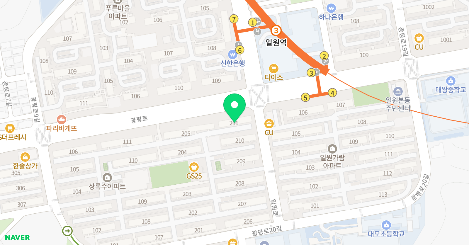 소리샘 피아노 위치