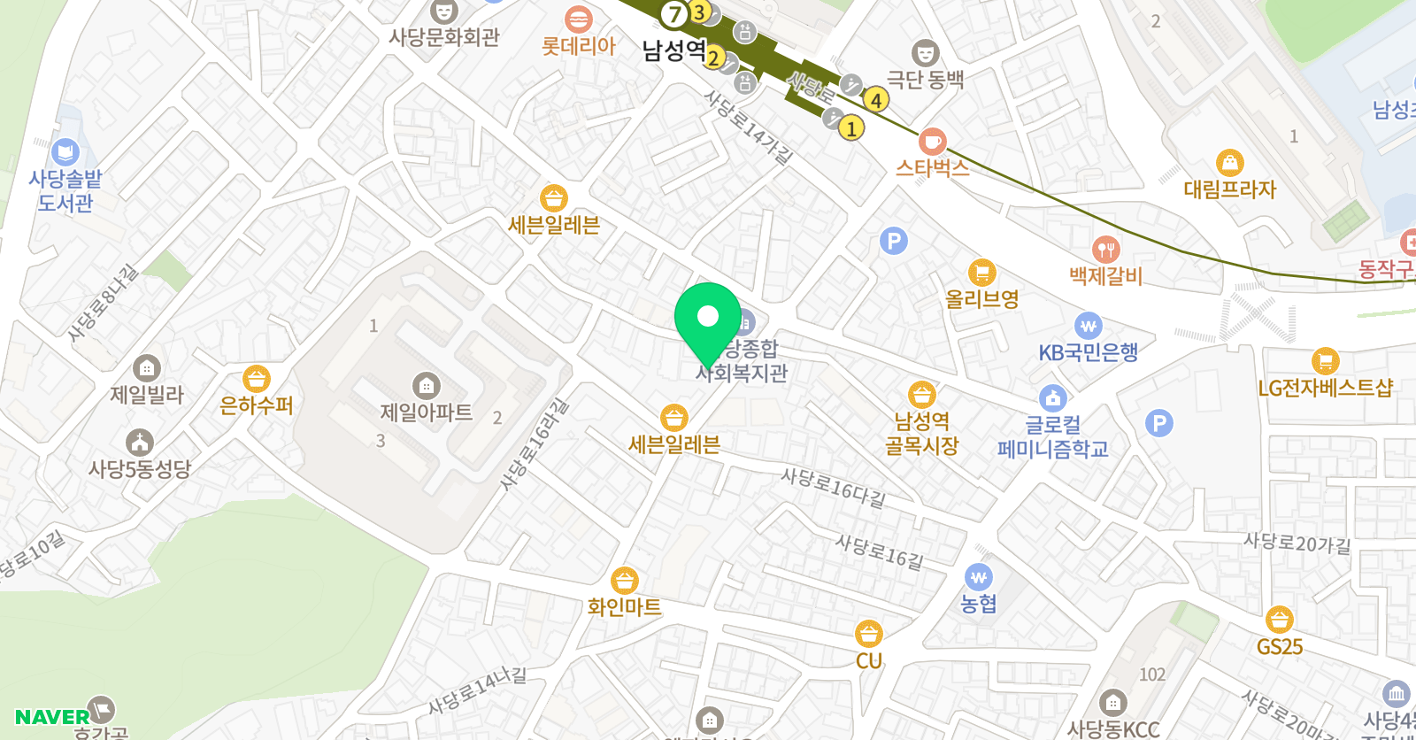 예인 미술학원 위치