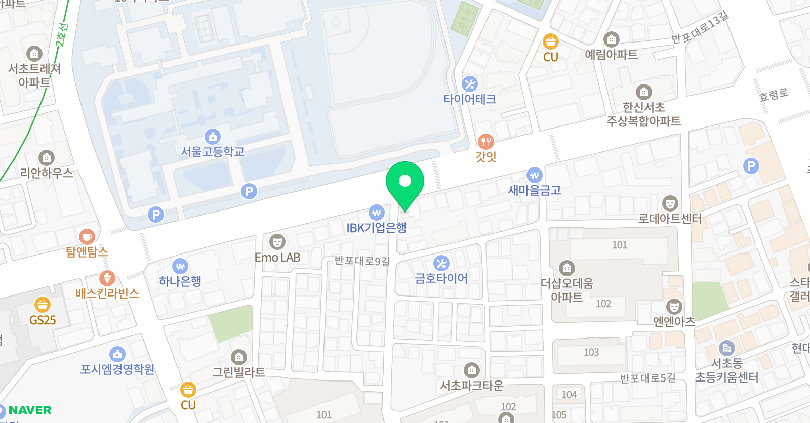 수학에미친사람들 서초2관 위치