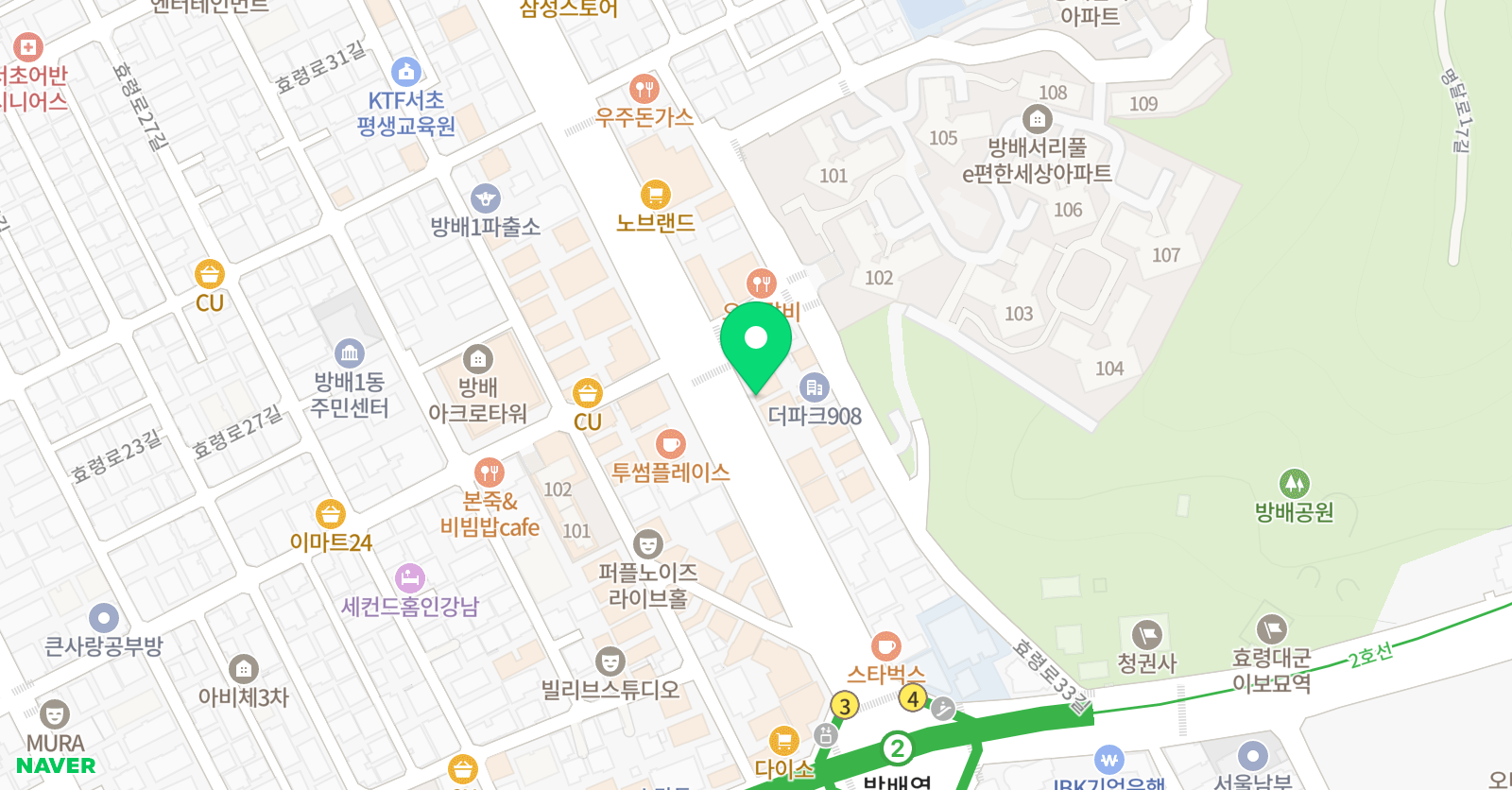라임 매쓰학원 위치