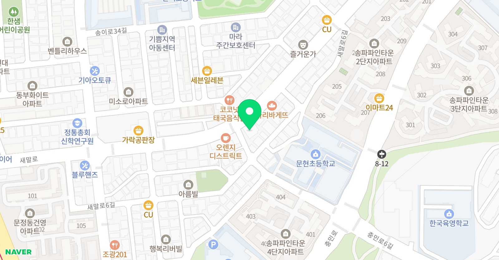올라운드 풋볼클럽 위치