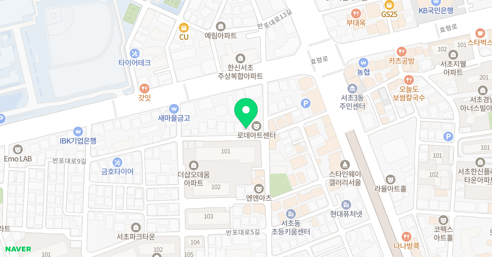 라클 클라리넷스튜디오 위치