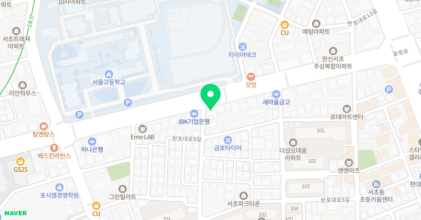 시매쓰 서초방배점 위치