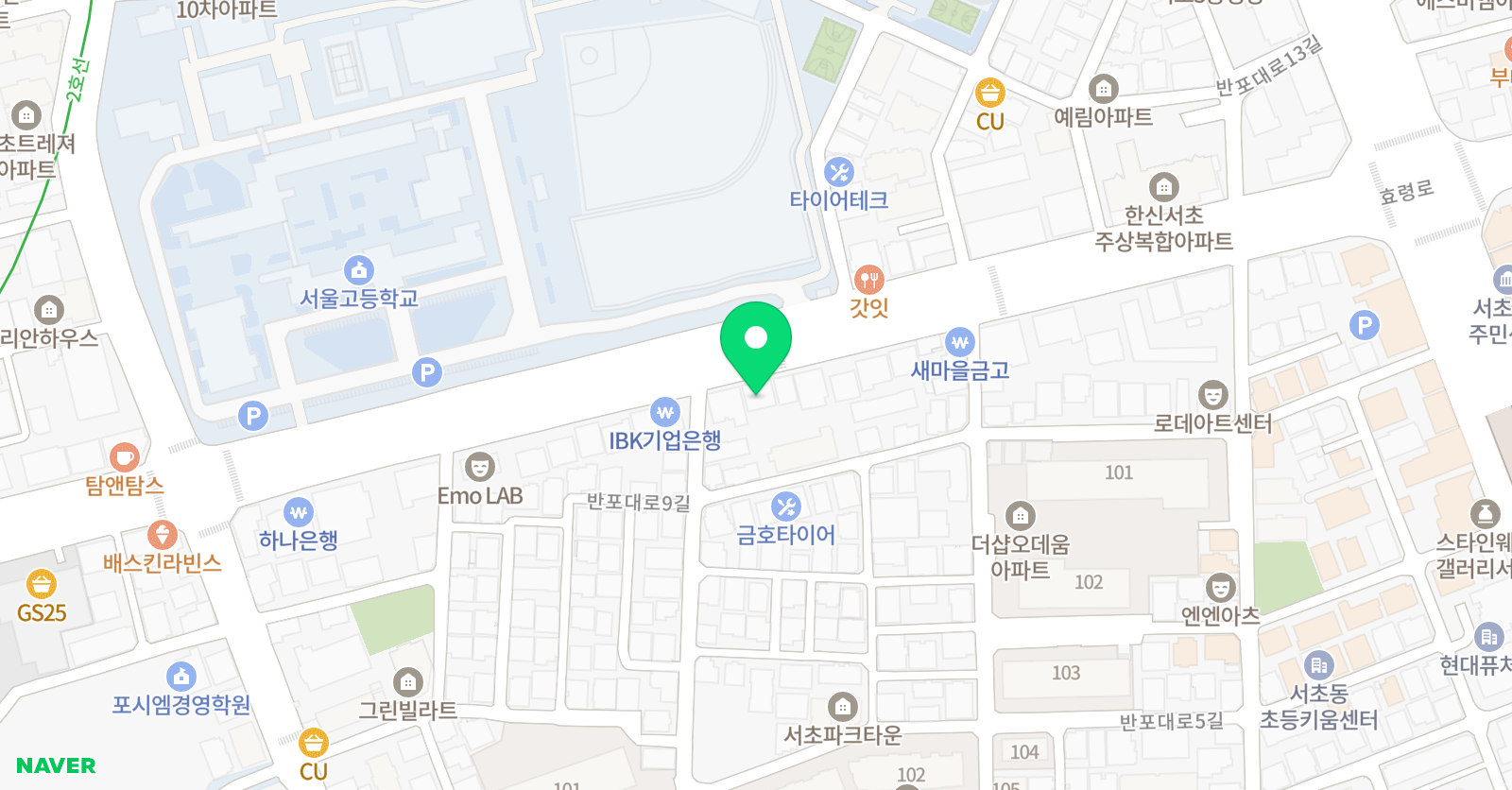 대치FM 수학학원 대치점 위치