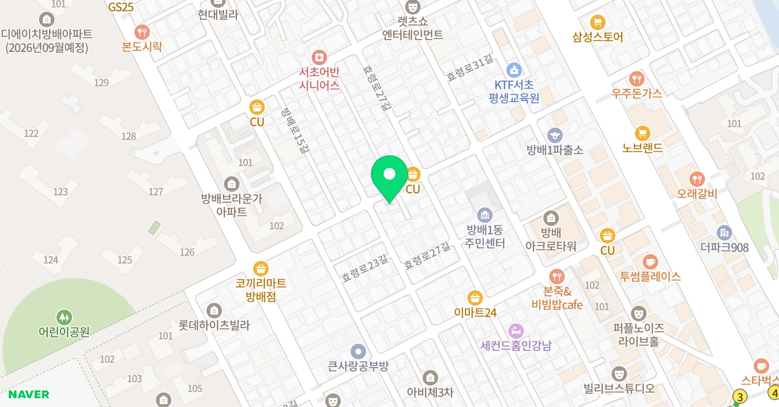 페이스메이커 독서교실 위치