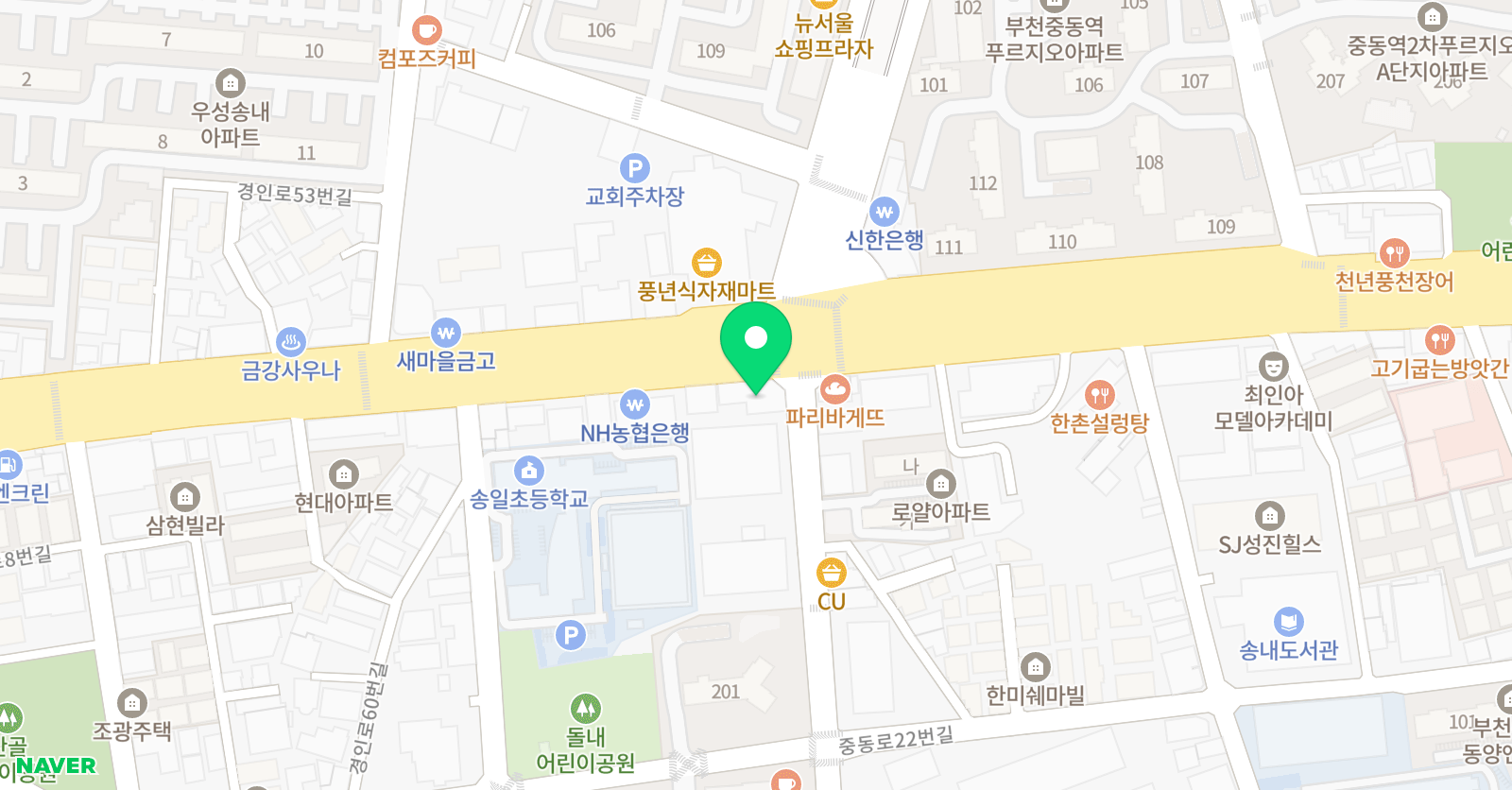 파이 수학보습학원 위치