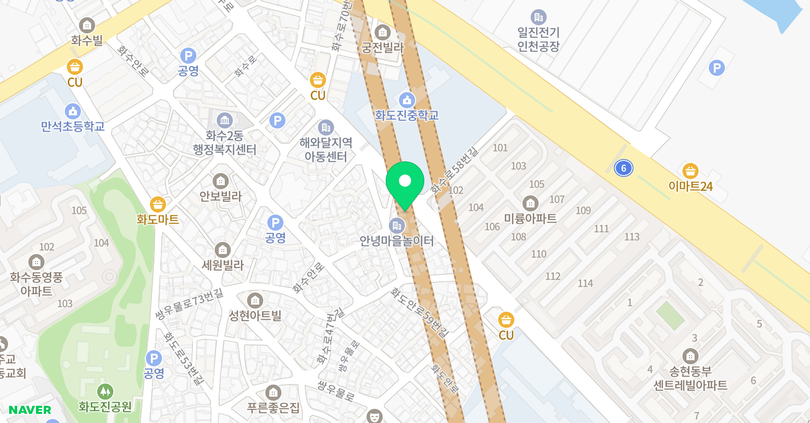 소리울 음악파우학원 위치