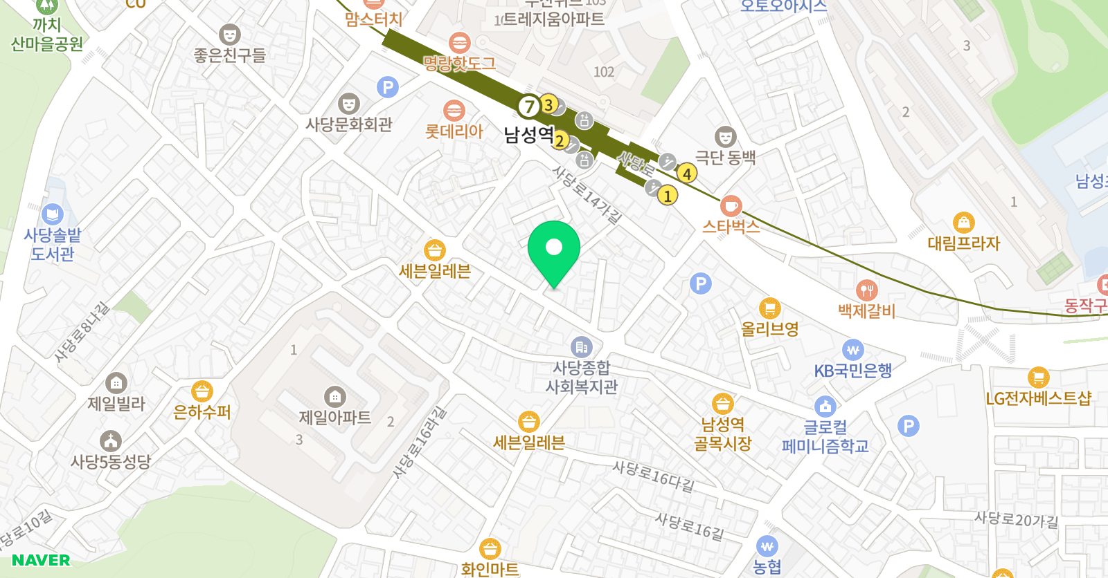 라라 음악학원 위치